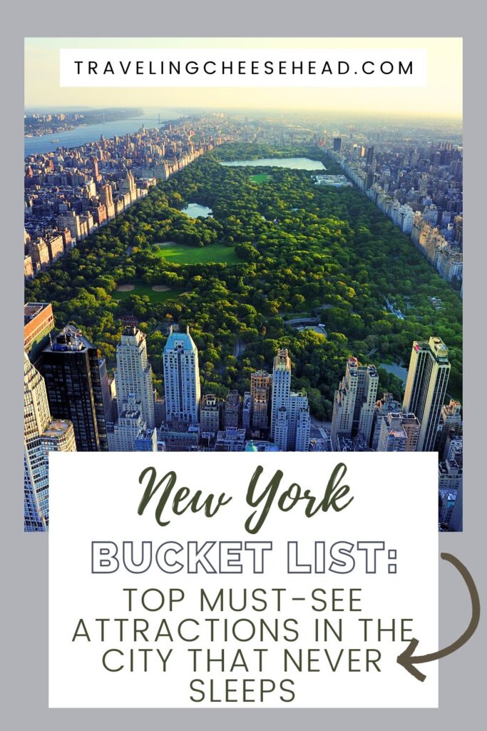 New York Bucket List Cover Image