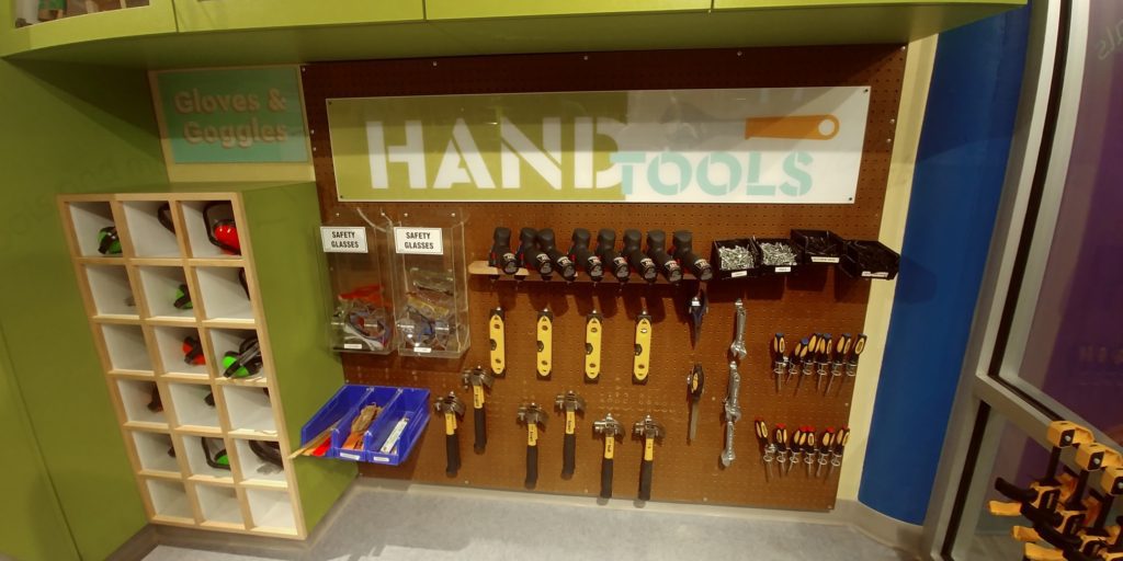 Let Your Inner Child Play at the Omaha Children's Museum hand tools