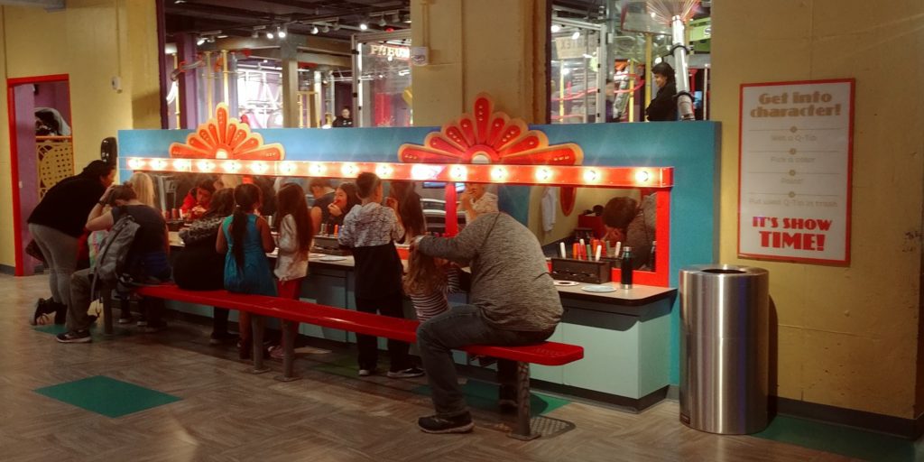 face painting station