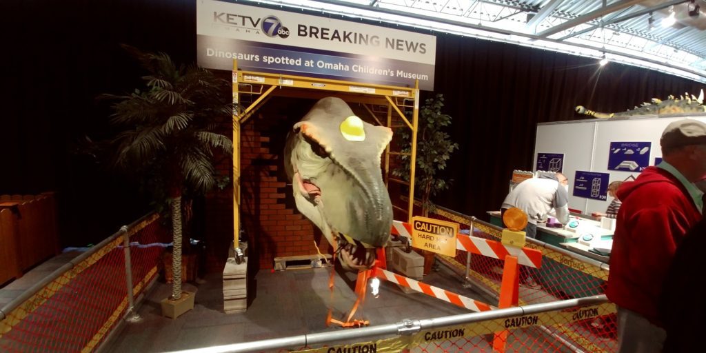 Let Your Inner Child Play at the Omaha Children's Museum dinosaur exhibit