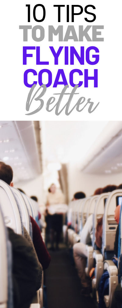 Economy Flight Tickets tips for making flying coach better article cover image