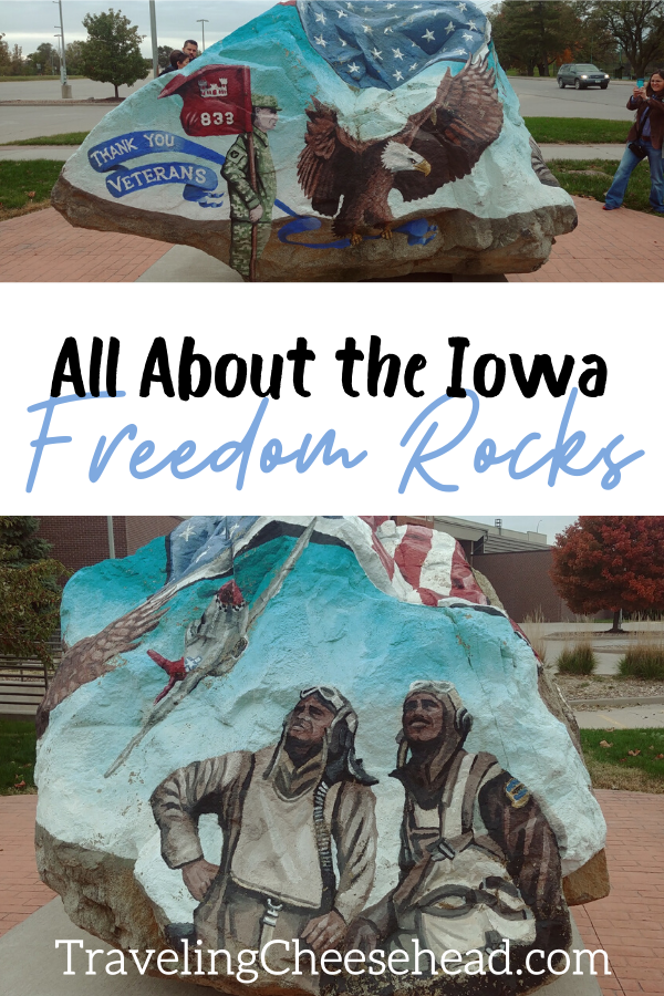 Wapello county has their own piece of the collection of freedom rocks
