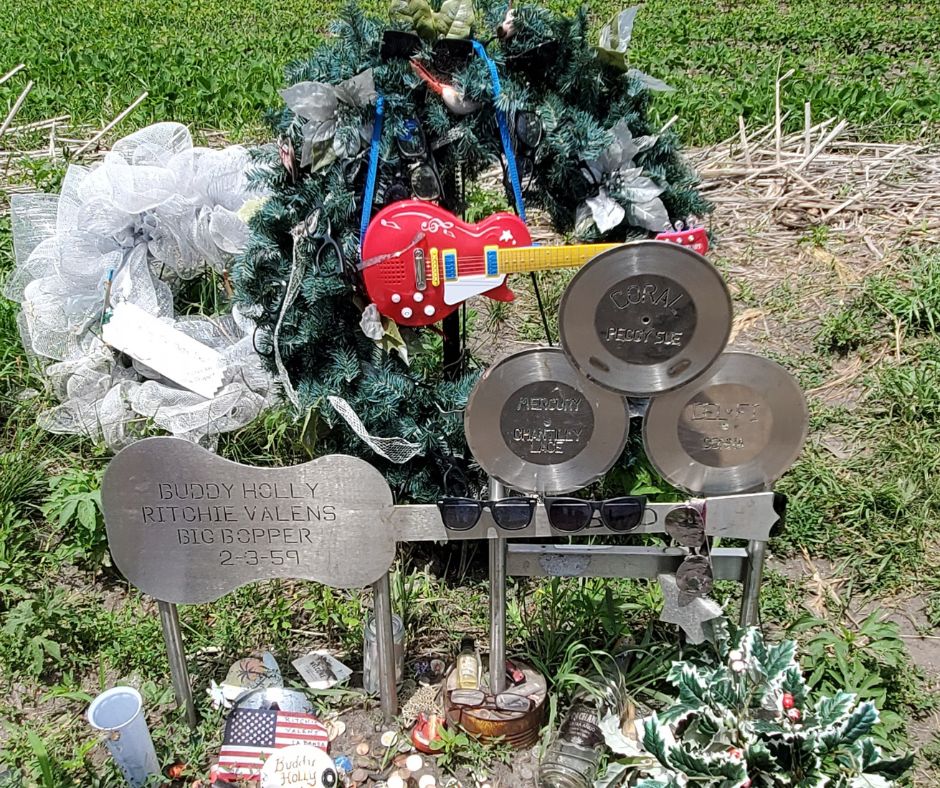 Buddy Holly crash site memorial