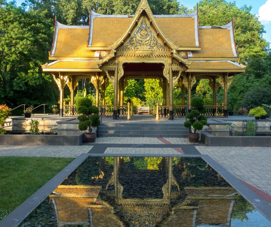 The Thai pavilion at Olbrich gardens