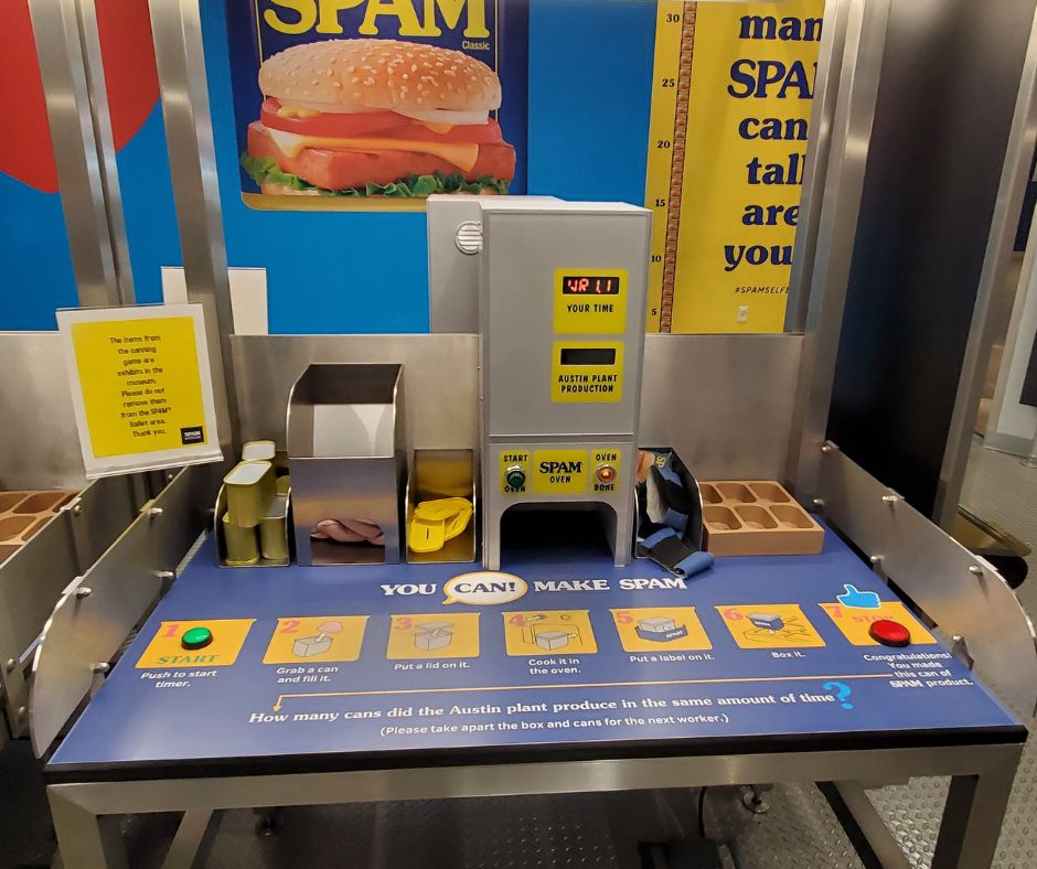 What is a fun fact about the SPAM Museum in Minnesota?