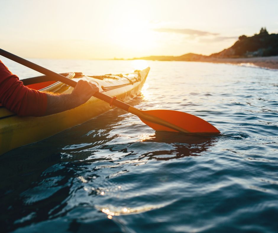 Kayaking in Madeline Island