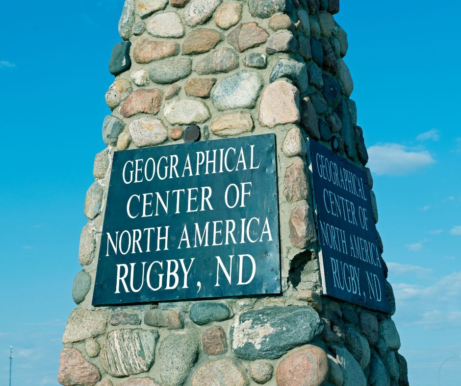 Geographical Center of North America: Marked by a Stone Obelisk in Rugby