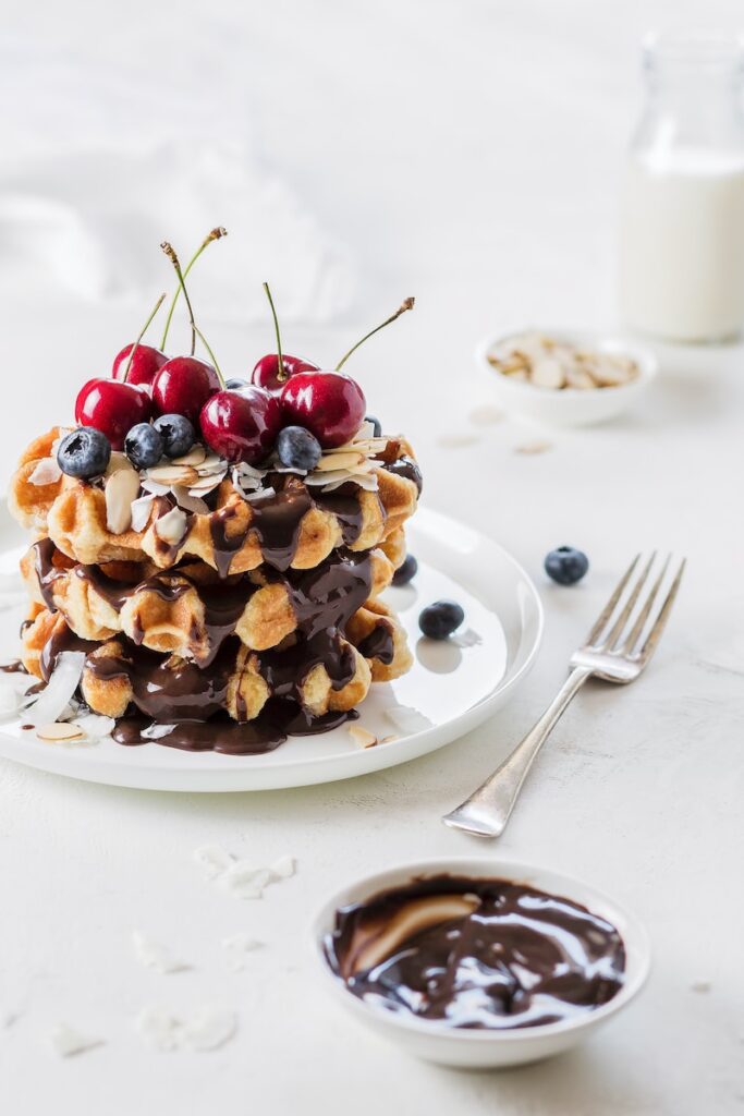 Best Desserts in Downtown Vancouver dessert waffles