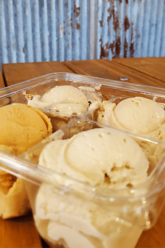 Milk House Ice Cream has a tasty homemade ice cream flight