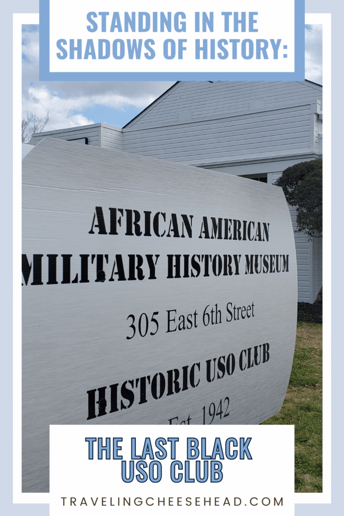 Standing in the Shadows of History The Last Black USO Club Cover Image