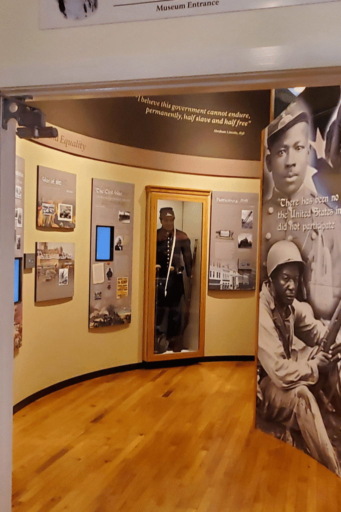 Standing in the Shadows of History The Last Black USO Club the museum is sobering look into the past