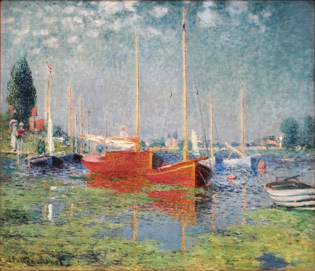 Claude Monet painting at The Art Institute of Chicago