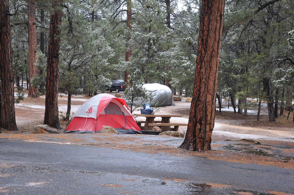 consider a campground or cabin rental to help with the budget