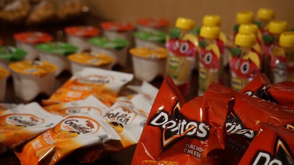 build in snack breaks